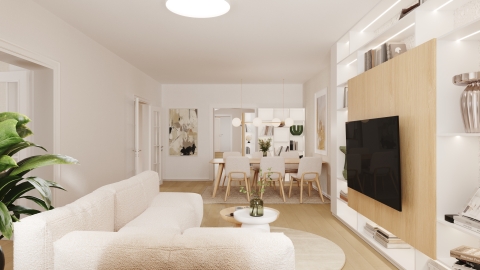 Návrh interiéru staromestkého bytu v Žiline